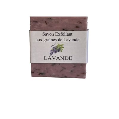 Sapone Esfoliante Artigianale 125 g Lavanda