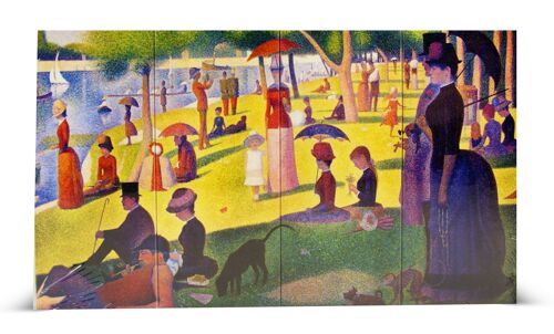 Long matches - 4 matchboxes - "Sunday afternoon on the island of Grande Jatte"