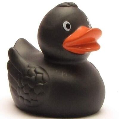 Canard en caoutchouc noir - canard en caoutchouc