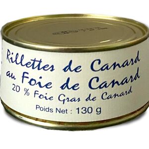 Rillettes de canard au foie gras