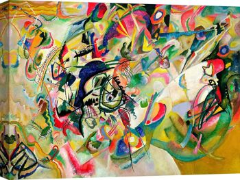 Peinture abstraite, impression sur toile : Wassily Kandinsky, Composition n° 7 2