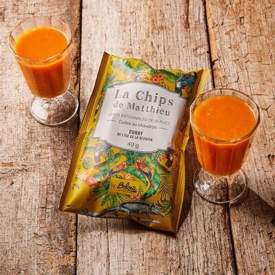 Matthieu's Chips - Curry from Reunion Island - 40g
