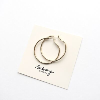 The Essentials - Earrings - Hoops L