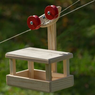 Gran teleférico, kit para una góndola de teleférico, juguete de madera