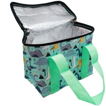 Sac isotherme pour déjeuner, porte-nourriture, sac à déjeuner portable, travail, école Dinosaures 2