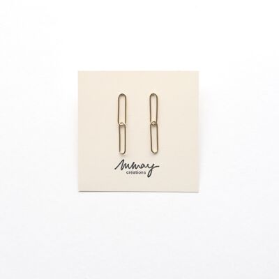 Les Essentiels - Boucles d'oreilles - Deux Ovales