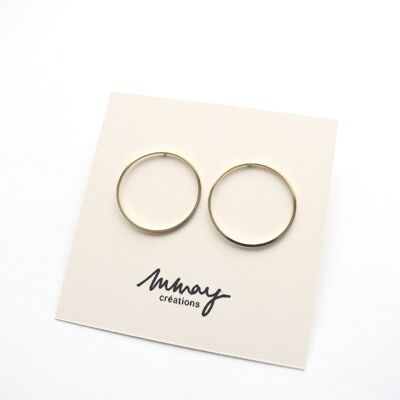 The Essentials - Earrings - Round L