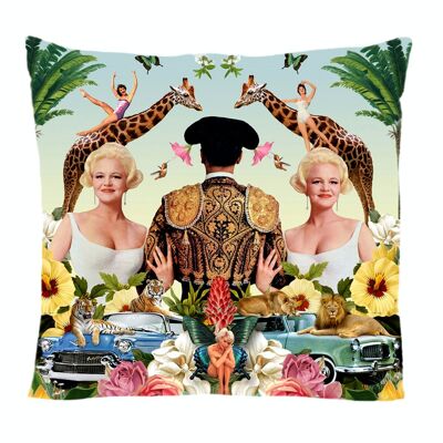 Funda de cojín Peggy Lee con Torero 60x60