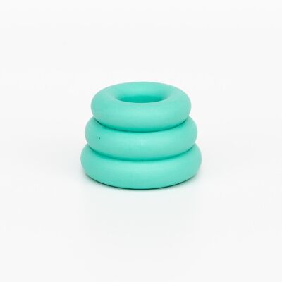 Triple O Candleholder - Mint