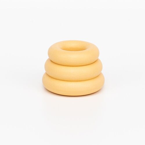 Triple O Candleholder - Tangerine