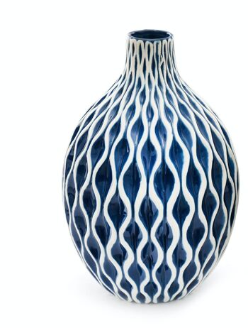 Vase Sérénité Bleu 1