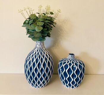 Vase Sérénité Bleu 4