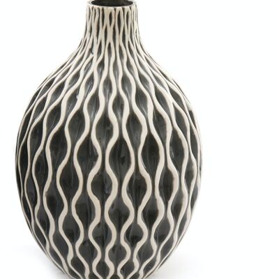 Grey Serenity Vase