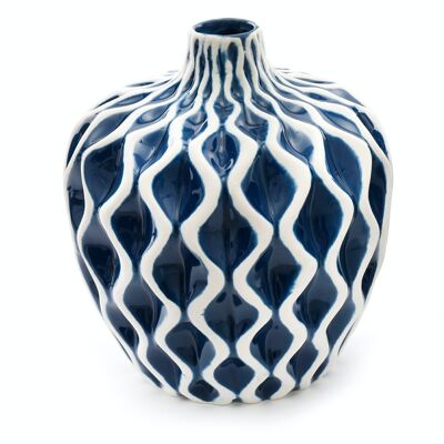 Blue Serenity Vase Small