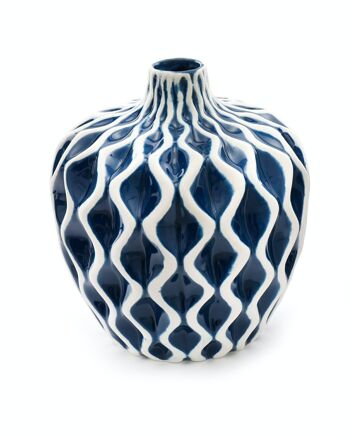 Petit vase Serenity bleu 1
