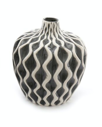 Petit vase Serenity gris 1