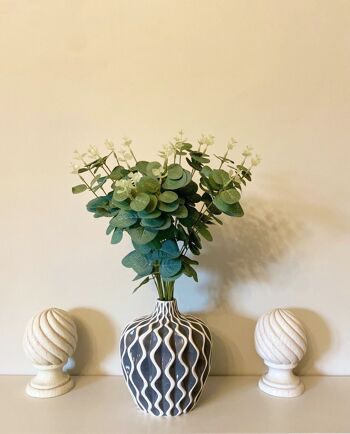 Petit vase Serenity gris 2