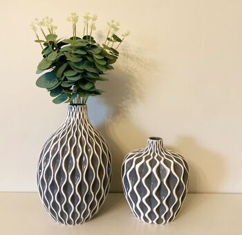 Petit vase Serenity gris 4