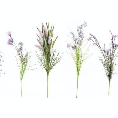 Gambo viola del fiore selvaggio
