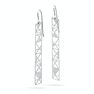 Earrings "Elonga" | stainless steel