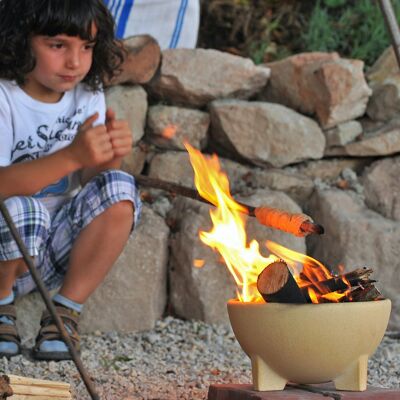Dwarf fire, un brasero para niños