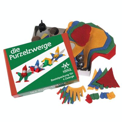 Kit de manualidades Purzel, bricolaje para cuatro Purzel