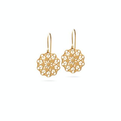 Pendientes "Floritas" | dorado