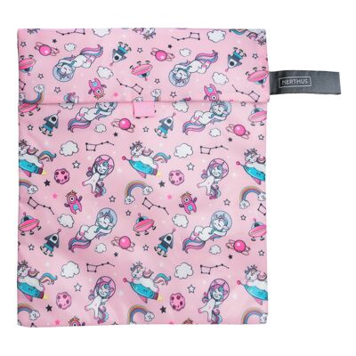 Sac isotherme réutilisable pour déjeuner, goûter, sandwich, porte-sandwich licorne