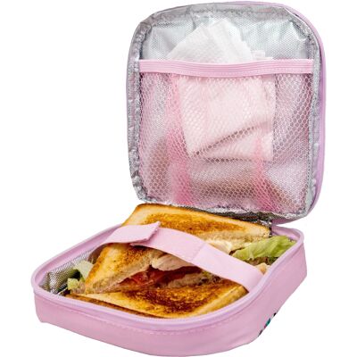 Isothermische Tasche für Sandwich, wiederverwendbar, ökologisch, anpassungsfähig, leicht zu reinigende Einhörner
