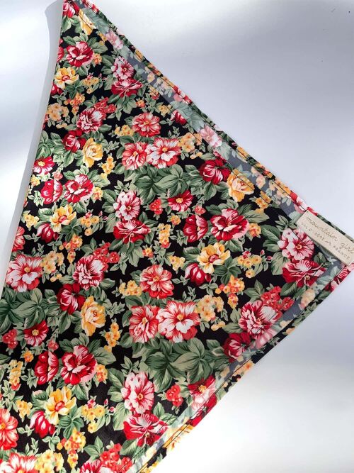FANNY foulard imprimé fleurs