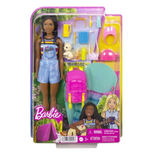 MATTEL - POUPEE BARBIE CAMPING BROOKLYN -Camping - HDF74