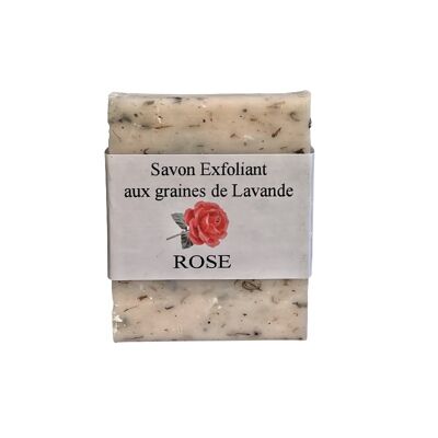 Handmade Exfoliating Soap 125 g Rose