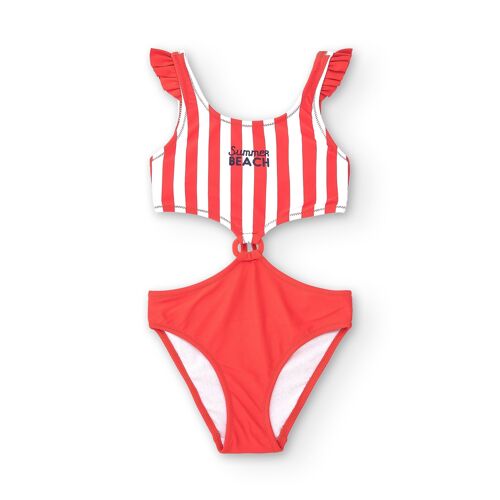 Girl's striped trikini K-MA093