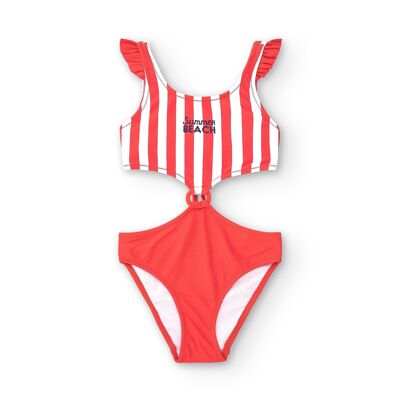 Trikini a righe da bambina K-MA093