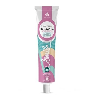 Dentifricio Smile Wildberry con Fluoro