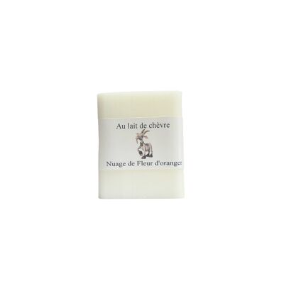 Savon artisanal Au lait de chèvre 100 g Fleur d'Oranger