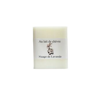 Savon artisanal Au lait de chèvre 100 g Lavande