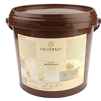 CALLEBAUT - Dekorationspaste Weiße Paste - 7 kg