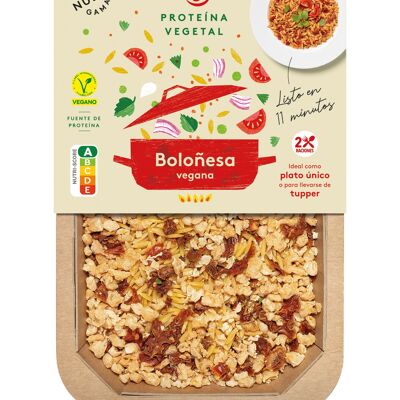 Bolognese Pasta with Vegetable Protein - 200g - 2 servings