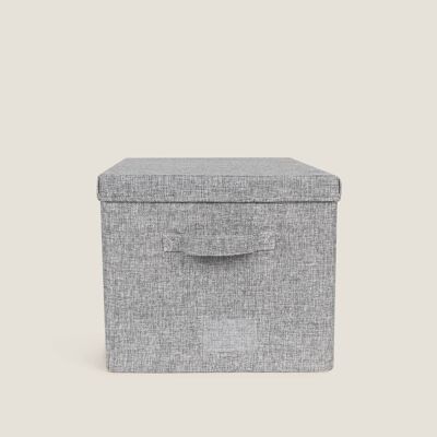 Caja para almacenaje - GRIS OSCURO