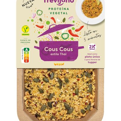 Thai-style Cous Cous with Vegetable Protein - 250g - 2 servings