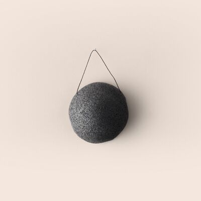 Konjac Sponge - Charcoal Powder - Purifying Properties