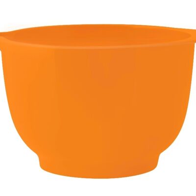 Mixing bowl in melamina Colorata con bordo arancio 23 cm