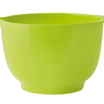Mixing bowl in melamina con bordo verde 23 cm