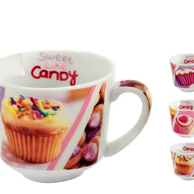 Set 16 tazze caffe' Candy 90 cc