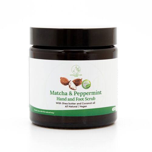 Matcha & Peppermint Hand and Foot Scrub - 120ml