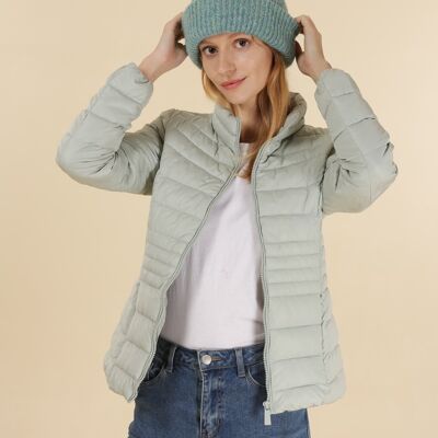 Basic padded jacket Green