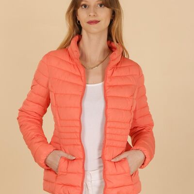 Chaqueta acolchada básica Coral