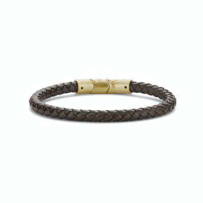 Frank 1967 bracelet acier 6mm chaine serpent 23cm ips