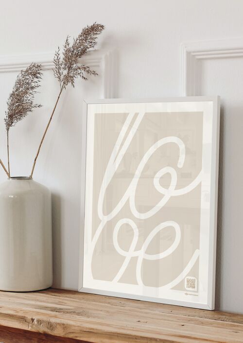 Affiche sonore - Collection LOVE - 3001